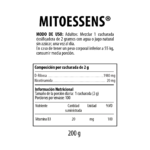 Mitoessens® suplemento dietario NutraBiotics en presentación comercial