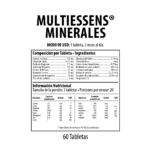 Multiessens Minerales® suplemento dietario NutraBiotics en presentación comercial