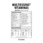 Multiessens Vitaminas® suplemento dietario NutraBiotics en presentación comercial