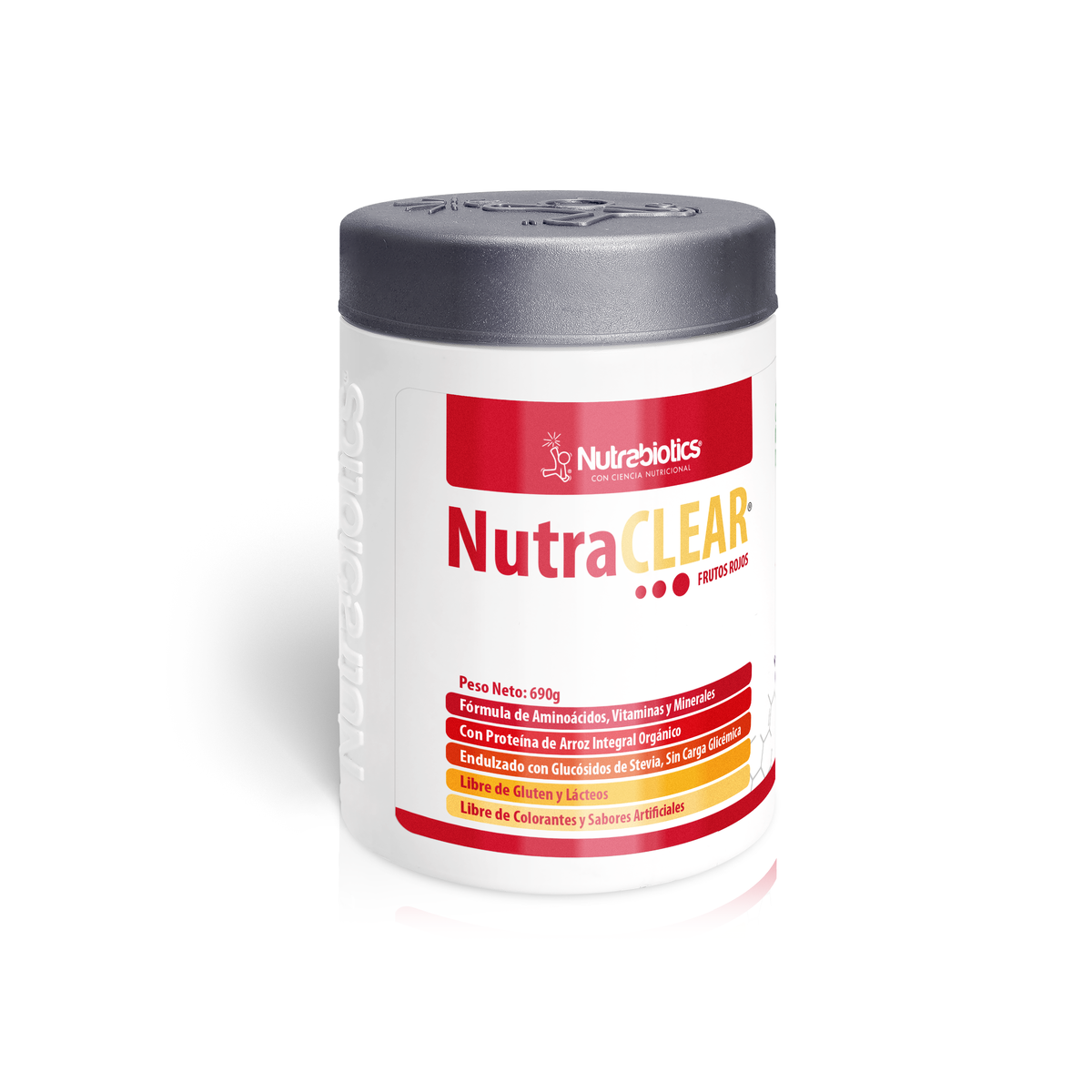 Nutraclear® suplemento dietario NutraBiotics en presentación comercial